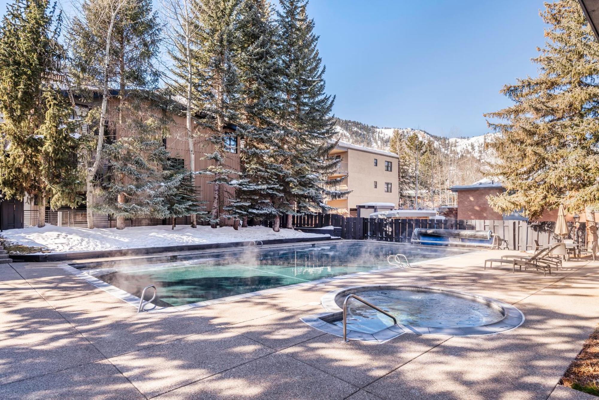 Chateau Roaring Fork 7, Deluxe Overlooking The River, Four Blocks To Downtown * Aspen