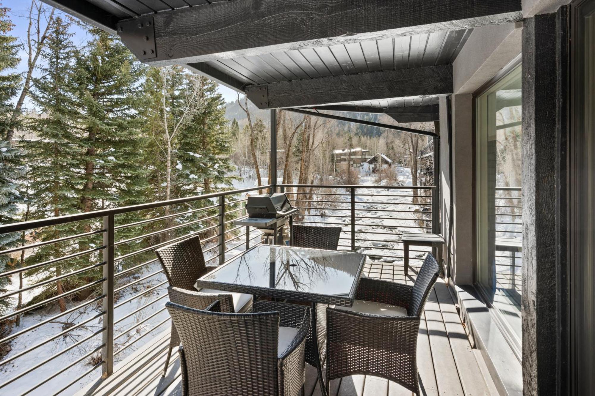 Chateau Roaring Fork 7, Deluxe Overlooking The River, Four Blocks To Downtown Holiday home